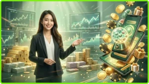 Khái niệm xổ số gan với dấu hỏi và các quả bóng xổ số