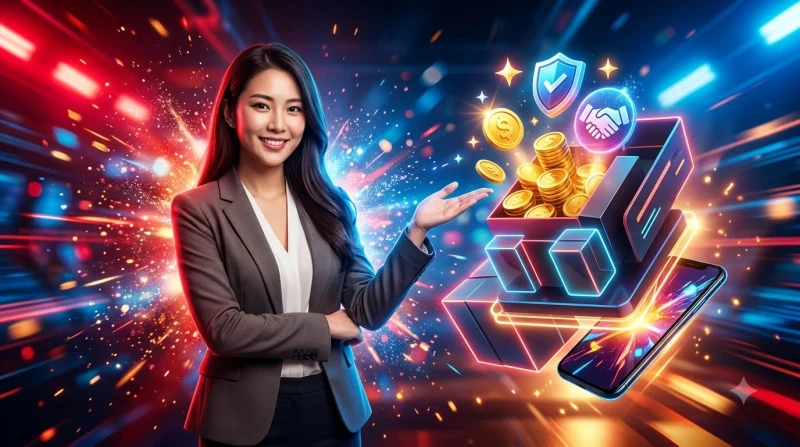 Lá chắn vàng với dấu kiểm và các biểu tượng kính lúp, khóa, bắt tay, thể hiện lợi ích của việc hiểu rõ chính sách